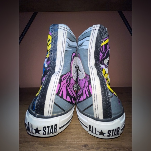 RARE Converse x DC Comics Two Face High Tops - Men’s 11 / Women’s 13 - Picture 13 of 16